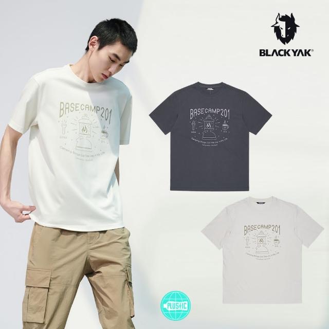 【BLACK YAK】bcc CAMPBELL短袖上衣(碳灰/燕麥色)BYAB1NC505(韓國春夏 短袖 中性款 上衣)