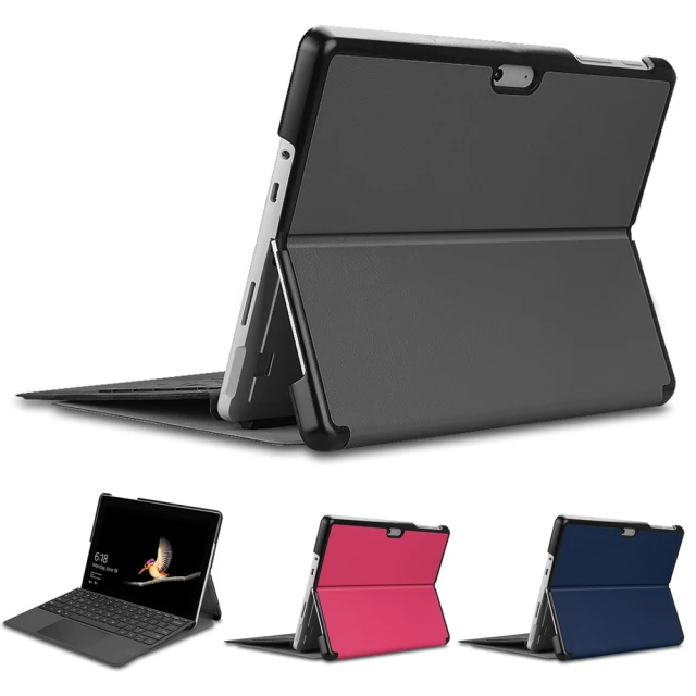 【SJ&J】微軟 Microsoft Surface GO2 10.5吋 專用高質感可裝鍵盤平板電腦皮套 保護套