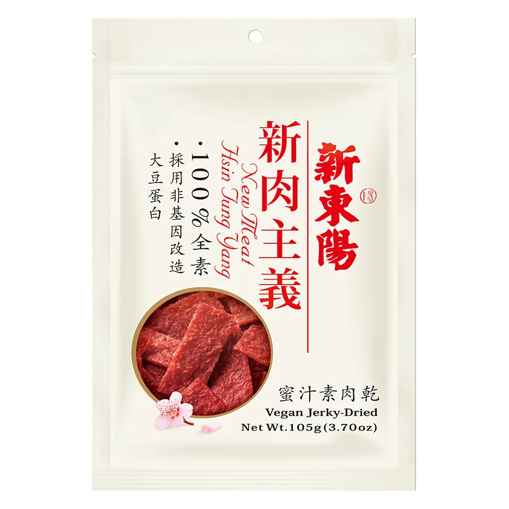 【新東陽】新肉主義蜜汁素肉乾(105g)