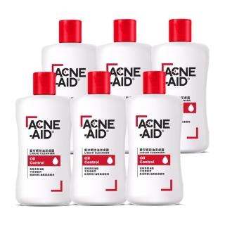 【Acne-Aid 愛可妮】控油潔膚露(6入組)