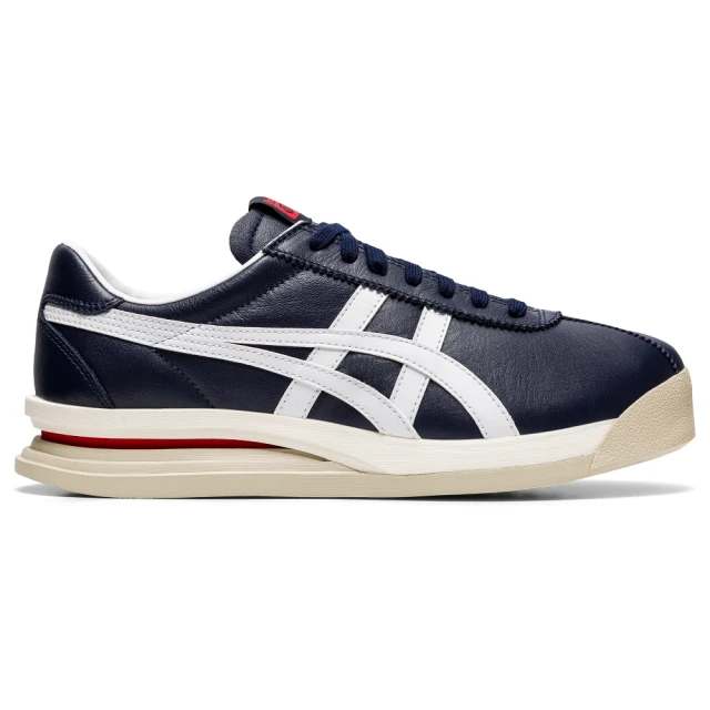 Onitsuka Tiger 鬼塚虎 官方旗艦店 TIGER CORSAIR EX 休閒鞋 男女 藍底白邊(1183A561-400)