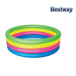 【酷博士】Bestway。彩虹四環充氣水池/泳池(51117)