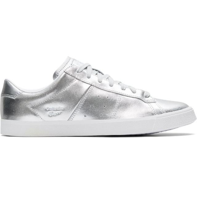 【Onitsuka Tiger】鬼塚虎 官方旗艦店 LAWNSHIP 3.0 休閒鞋 男女 銀(1183A568-020)