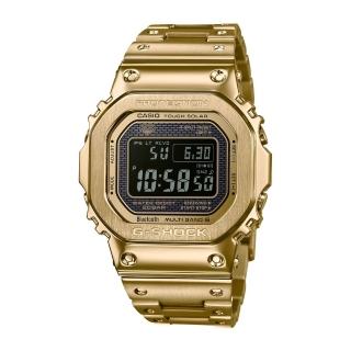 【CASIO 卡西歐】CASIO 卡西歐 G-SHOCK電波藍牙電子錶GMW-B5000GD-9(金)