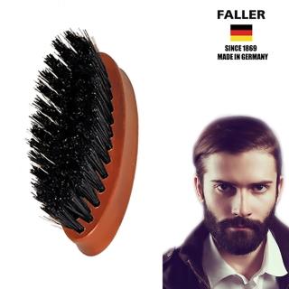 【FALLER 芙樂】德國製梨木黑豚鬃鬍鬚／鬢角輕巧柔順刷(豬鬃梳/鬍鬚修容美容/99狂購)