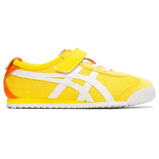 【Onitsuka Tiger】鬼塚虎 官方旗艦店MEXICO 66 PS 中童鞋 黃底白邊(1184A128-750)