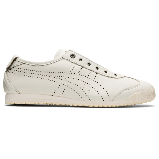 Onitsuka Tiger 鬼塚虎 官方旗艦店 MEXICO 66 SLIP-ON 休閒男女 米色(1183A711-100)