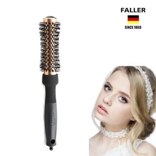 【FALLER 芙樂】陶瓷負離子金屬內縮式抗靜電熱塑梳25MM(捲髮梳/梳頭造型美容//99狂購)