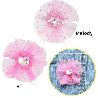 【TDL】HELLO KITTY凱蒂貓美樂蒂胸針別針勳章 395066/395080(平輸品)
