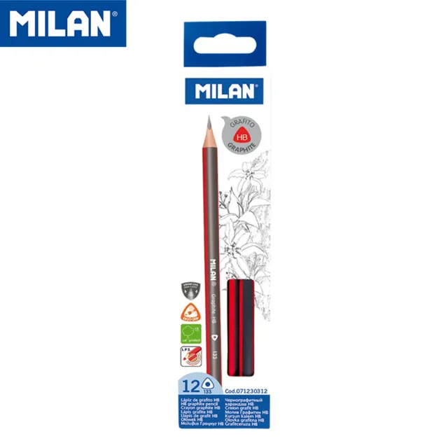 【MILAN】MILAN 經典三角鉛筆_HB_12入裝