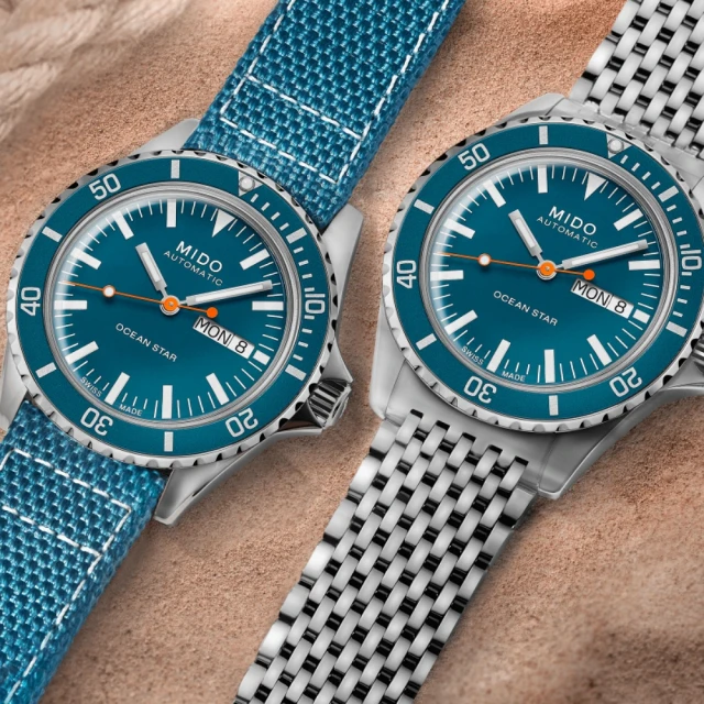 【MIDO 美度】OCEAN STAR 海洋之星 75週年特別版 潛水機械腕錶 禮物推薦 畢業禮物(M0268301104100)