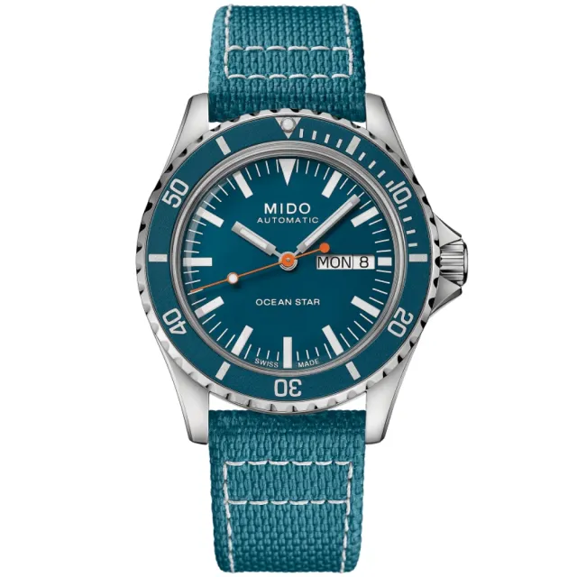 【MIDO 美度】OCEAN STAR 海洋之星 75週年特別版 潛水機械腕錶 送禮推薦 禮物(M0268301104100)