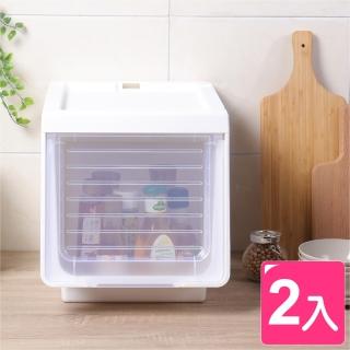 【真心良品】KEYWAY大開口前掀式直取整理箱29L-2入(MIT臺灣製 衣物/棉被/雜物/玩具收納置物箱)