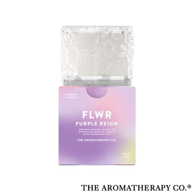 【Aromatherapy Co】FLWR 系列 Purple Reign 炫彩紫莓 100g 香氛蠟燭