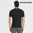 【Rewoolution】男HERO 140g短袖T恤[黑色]REAB2MC50395(羊毛衣 T恤 登山必備 吸濕排汗)