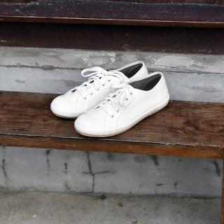 【Southgate 南登機口】帆布鞋-LANA-N 棉白(女休閒鞋-帆布鞋-LANA-N 棉白 休閒鞋 復古 經典)