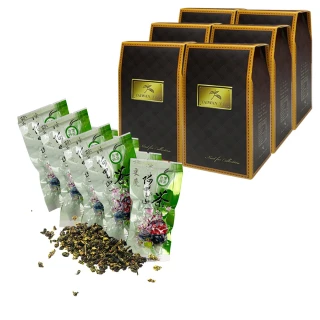 【好韻台灣茶】阿里山頂級包種茶隨手包3gx10包x6盒(茶葉式隨身包 外出攜帶便利)