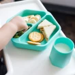 【Tiny Twinkle】美國 安心矽膠餐盤(多款可選/矽膠餐具/兒童餐具/學習餐具)
