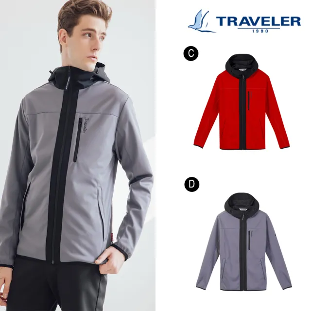 【TRAVELER 旅行者】男女款Gore Tex INFINIUM 防風撥水保暖外套_212TR206.205(防風外套/保暖外套)