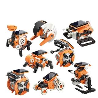 【寶工 Pro’sKit】科學玩具GE-619淘氣小8 八變太陽能機器人(原廠授權經銷 STEAM創客/教育科學)