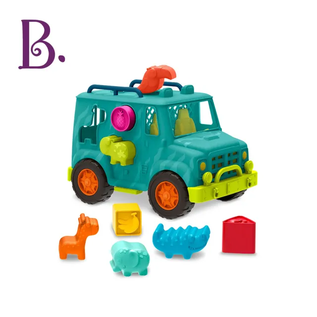 【B.Toys】飽胃站生態吉普車(酪梨)