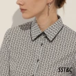 【SST&C 最後55折】白色幾何印花襯衫7562110001