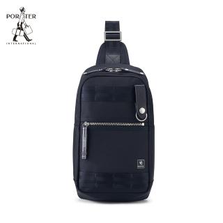 【PORTER INTERNATIONAL】自信經典NEW HEAT單肩包(深藍)