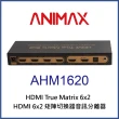 【ANIMAX】AHM1620 HDMI 六進二出矩陣切換器音訊分離器