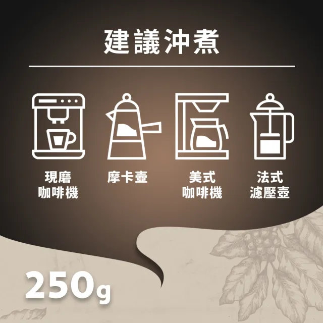 【LAVAZZA】黑牌Espresso咖啡粉 x2包組(250g/包)