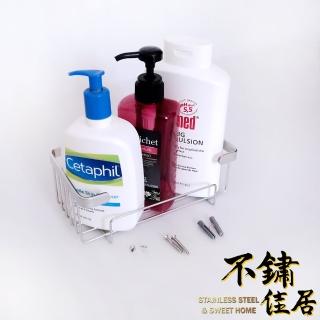 【不鏽佳居】304不鏽鋼豪華置物架 衛生紙架 瓶罐收納架(304不鏽鋼置物架 瓶罐 廚房 收納 浴室 不銹鋼)