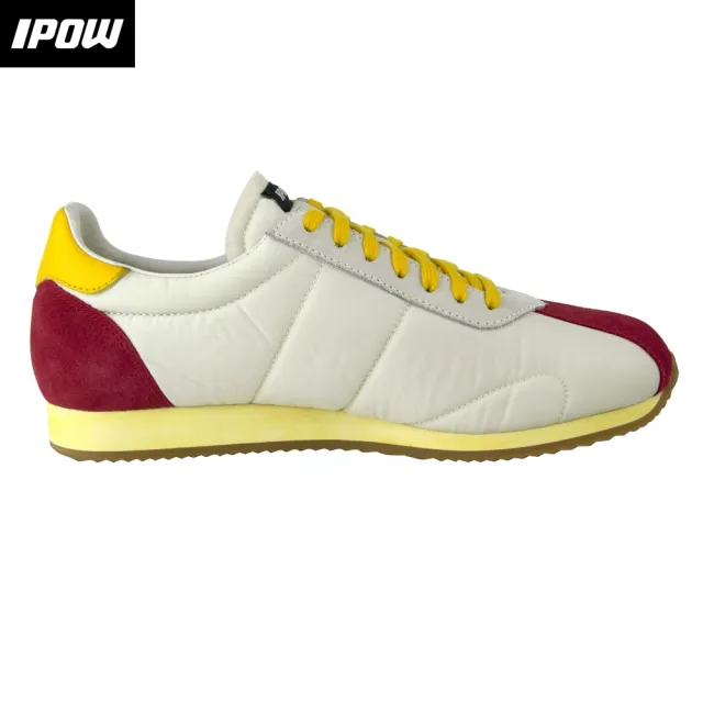 【台灣製造--IPOW】Simori 2 color 多功能運動鞋(白紅)