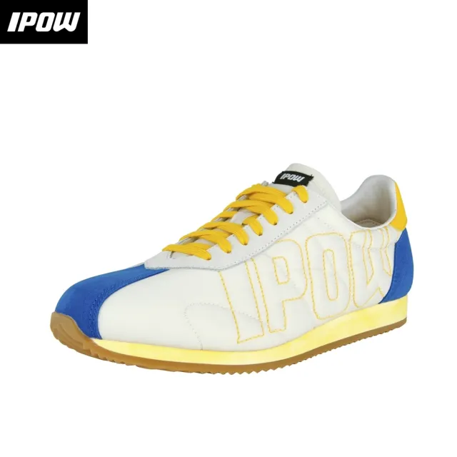 【台灣製造--IPOW】Simori 2 color 多功能運動鞋(白藍)