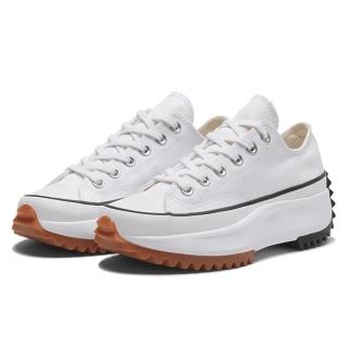 【CONVERSE】休閒鞋 男鞋 女鞋 帆布鞋 運動 低筒 厚底 RUN STAR HIKE OX WHITE/BLACK/GUM 白 168817C