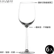 【LUCARIS】無鉛水晶夏多內白酒杯 405ml 上海系列 6入組(白酒杯)
