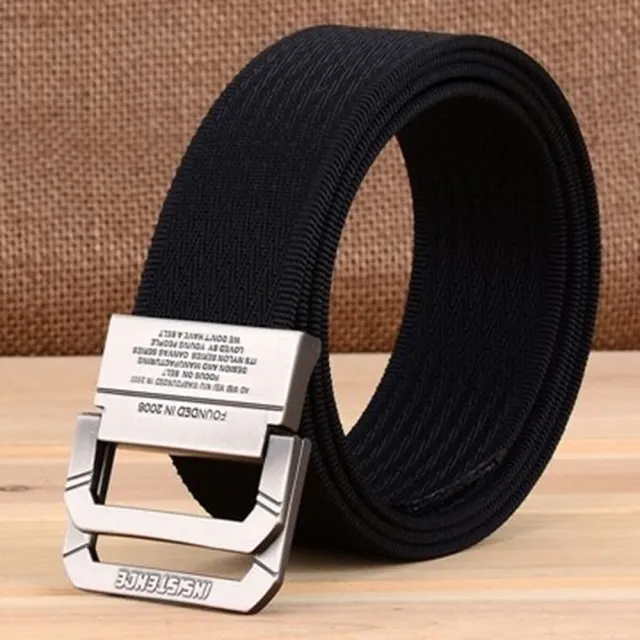 【米蘭精品】極速出貨  帆布腰帶皮帶尼龍腰帶戰術腰帶工作腰帶手工皮帶男休閒褲長褲(純色編織6色73pp277)