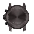 【TISSOT 天梭】Supersport 三眼計時手錶-45.5mm 送行動電源(T1256173305100)