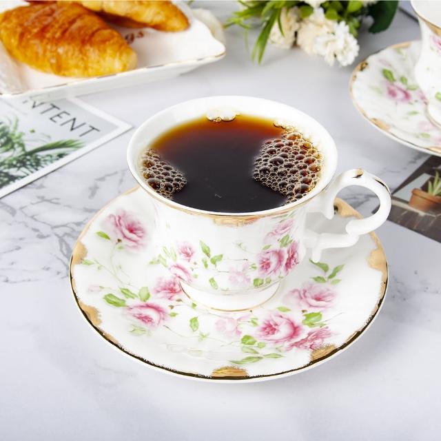 【Royal Duke】骨瓷咖啡杯組-玫瑰園(兩杯兩碟咖啡杯組)