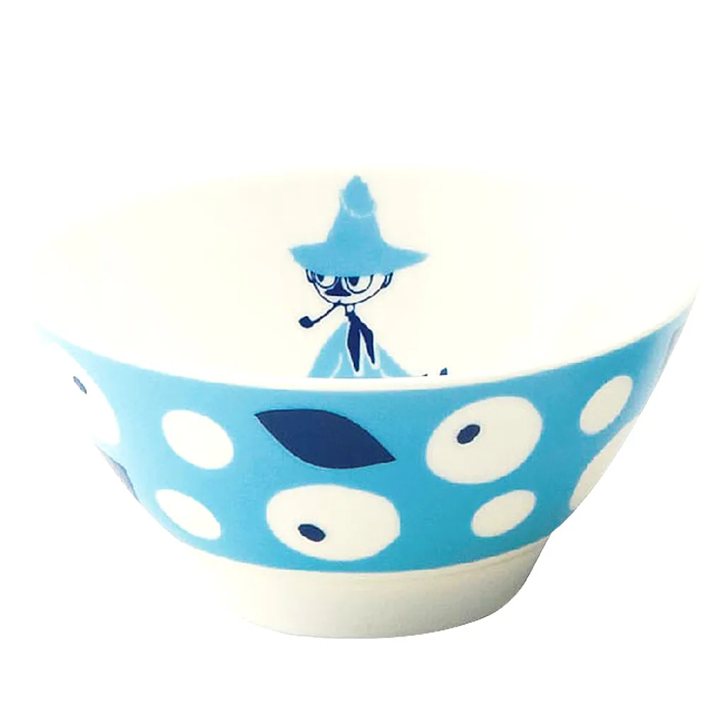 【yamaka】moomin嚕嚕米彩繪陶瓷碗禮盒1入(MM033-312)