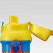 【小禮堂】Disney 迪士尼 玩具總動員 日本製 抗菌直飲水壺 附背帶 480ml 《藍雲朵款》(平輸品)