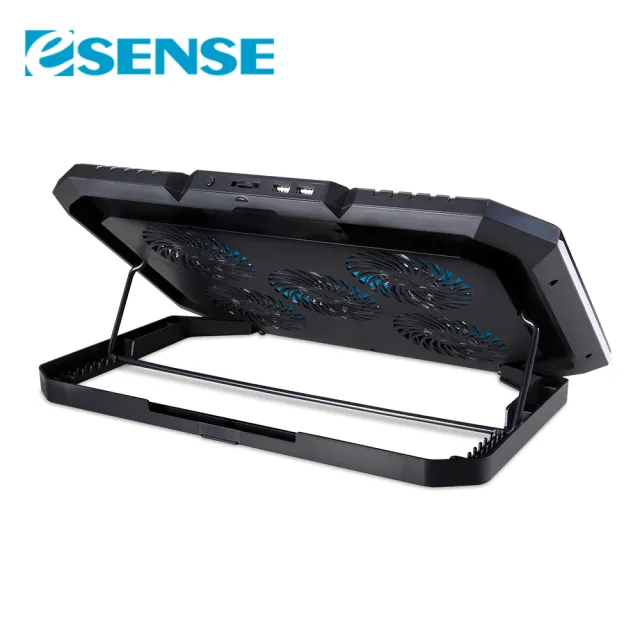 【ESENSE 逸盛】Esense G10 RGB 電競筆電散熱墊(22-WRG010BK)