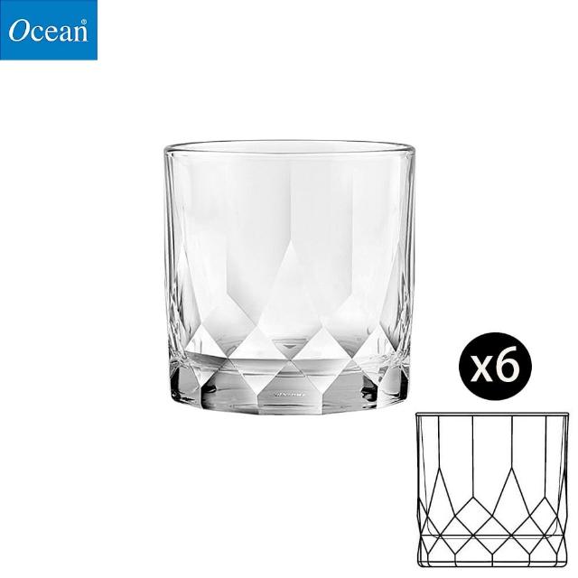 【Ocean】威士忌杯 Connexion系列 350ml 6入組(威士忌杯)
