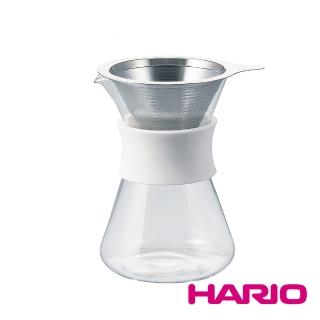 【HARIO】SIMPLY 金屬濾網手沖組(S-GCM-40-W)