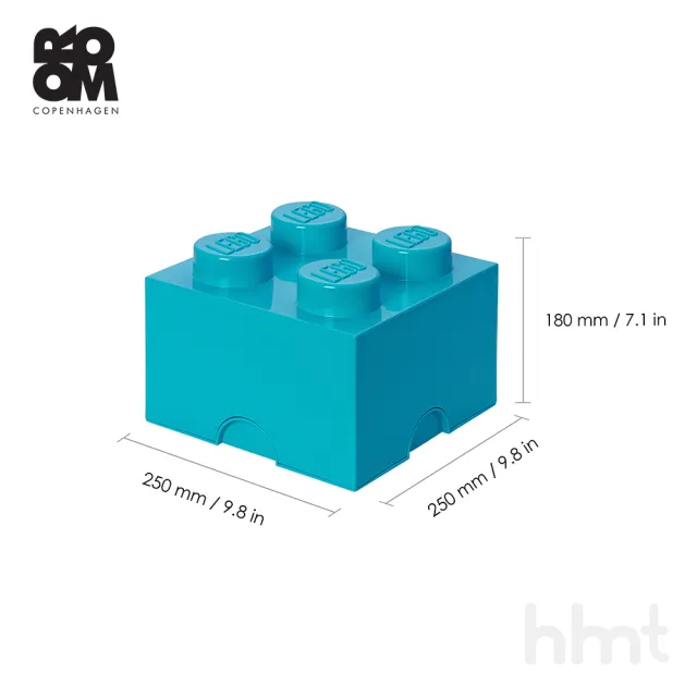 【Room Copenhagen】Room Copenhagen LEGO☆ Storage Brick 4樂高積木經典方塊四收納盒(樂高收納盒)