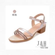 【J&H collection】夏季仙女風韓版軟底涼鞋(現+預  藍色 / 米色 / 粉色)