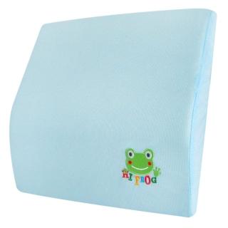 【HiFrog】臺灣製造高密度記憶腰靠枕-3M防蹣抗菌枕套