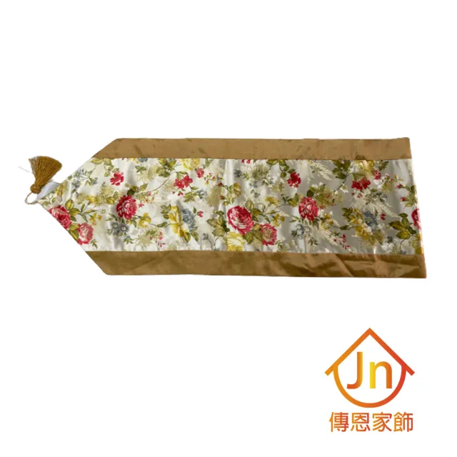 【J&N】香妮仿絲檯布38*130●金色(1入)