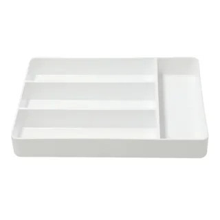 【NITORI 宜得利家居】餐具整理盒 WH N BRANC 收納架 收納盒 整理盒 餐具盒