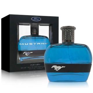 【FORD MUSTANG 福特野馬】美式傳奇藍鑽 男性淡香水 100ml(專櫃公司貨)