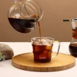 【CorelleBrands 康寧餐具】Pyrex Cafe 咖啡玻璃壺700ML+咖啡玻璃杯 300MLX2