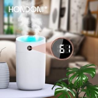 【HONDONI】X12大霧量3L雙噴智慧顯示霧化水氧機(空氣加濕器 薰香機)
